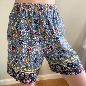 Swat Vintage USA Blue High Waist Pocket Shorts